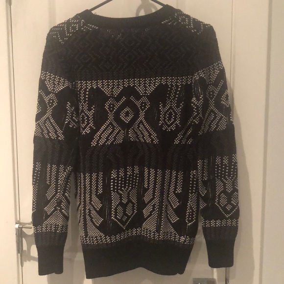 J Crew black and white sweater in XS - Picture 4 of 4